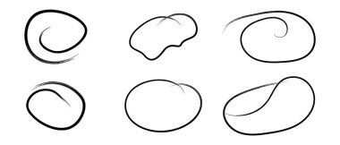 El çizimi çizimi çizim vektör illüstrasyonu