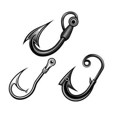 Balıkların vektör illüstrasyonu