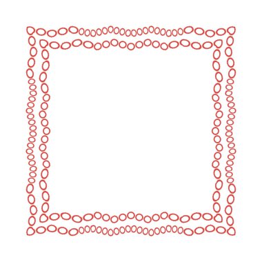 Dekoratif çerçeveler. vektör illüstrasyonu