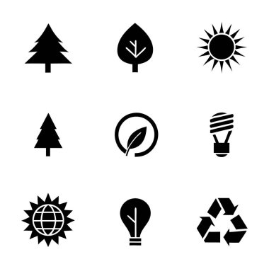 Vektör Eko Icon set