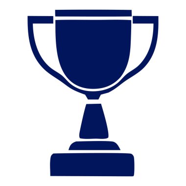 Trophy Kupası simgesi, basit tarzı