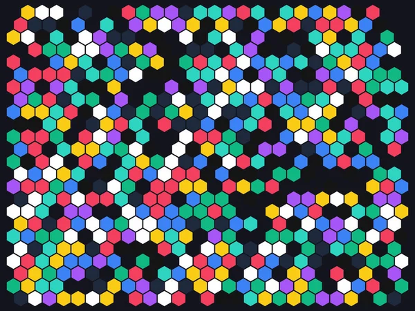 Renkli noktalı soyut arkaplan