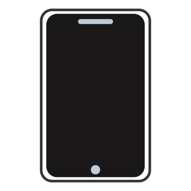 Akıllı telefon simgesi. cihaz teknolojisi ve elektronik tema. Yalnız tasarım. vektör illüstrasyonu