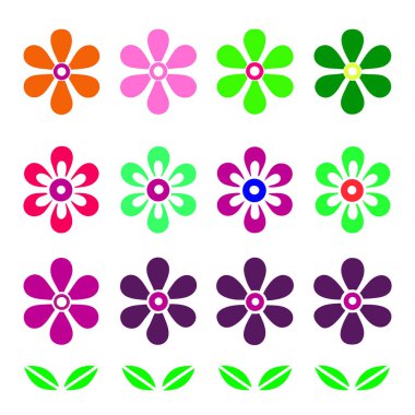 dört çiçek kümesi