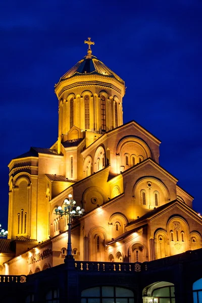 Catedral de la Santísima Trinidad de Tiflis, Trinidad o Sameba — Foto de Stock