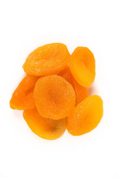 Högen med torkade aprikoser — Stockfoto