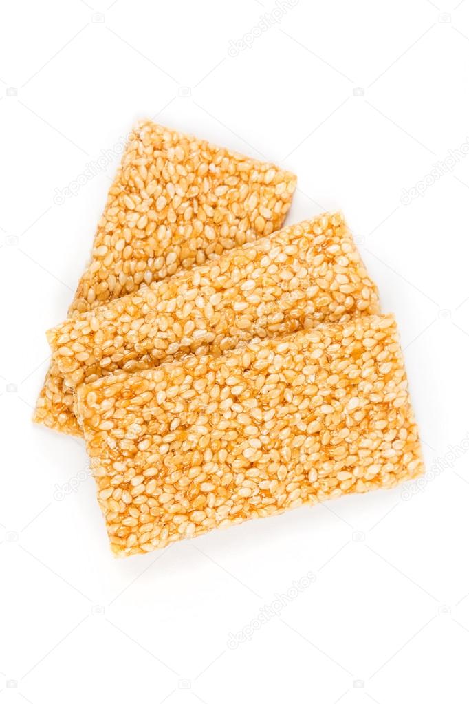 Sesame seed crackers