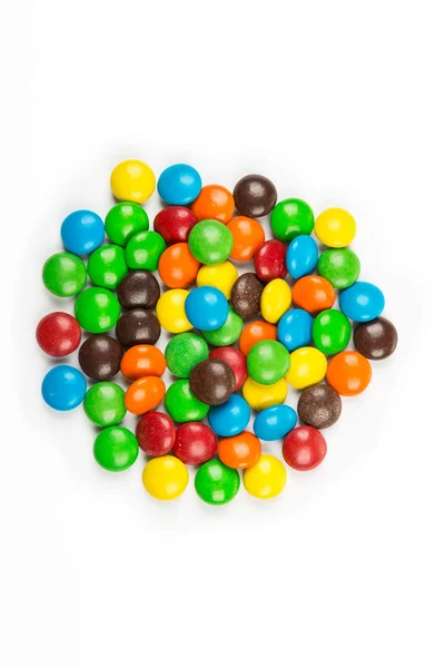 Mini-Schokolade bedeckte Bonbons — Stockfoto