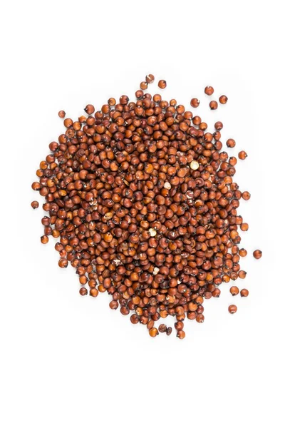 Pila di quinoa rossa — Foto Stock