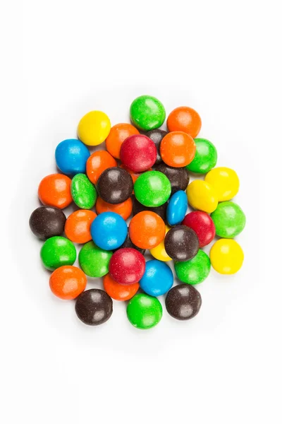 Mini-Schokolade bedeckte Bonbons — Stockfoto