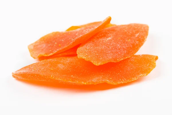 Oranje mango strips — Stockfoto