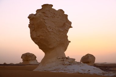 Anıt Mısır büyük beyaz Çölü'nde