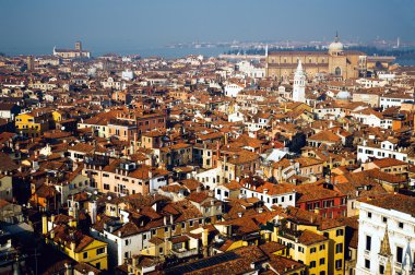 San Marco Katedrali'nden Venedik manzarası