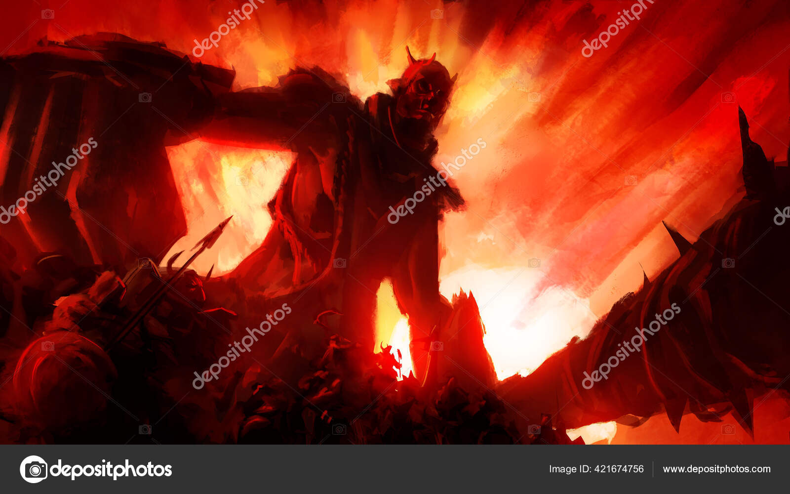 Red Ogre Stock Photos Royalty Free Red Ogre Images Depositphotos