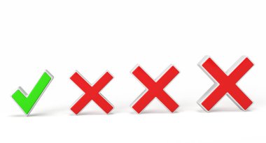 3D Bir Deneme ve Üç X Sembolü