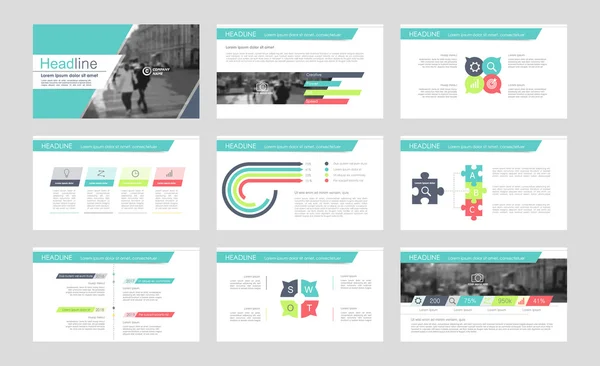 Elementos dos infográficos — Vetor de Stock