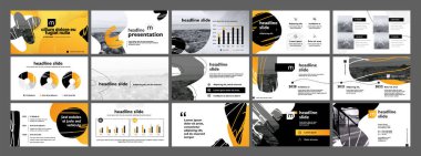 Sunum için vektör slaytları. Adobe Illustrator tarafından düzenlenebilirsin. Powerpoint sunumu bunun için de yapılabilir. Düzenlemesi kolay ve metnin yanı sıra kendi fotoğraflarınızı, renginizi de değiştirebilirsiniz..