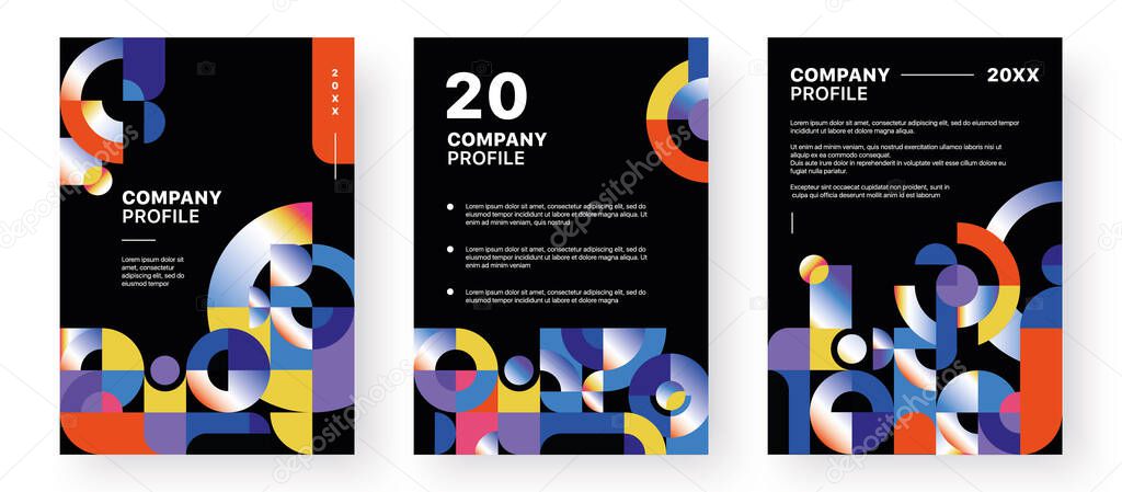 Cover design annual report,vector template brochures, flyers, presentations, leaflet, magazine a4 size. Minimalistic design background