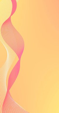 Tasarımınız için dalga çizgileri Vektör illüstrasyonuna sahip soyut arkaplan