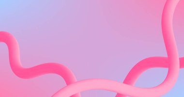 Pembe Mavi Gradyan Soyut arkaplan Pembe dalgalı çizgiler Vektör çizimi sunum ve tasarım ögesi için