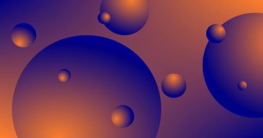 Kırmızı çizgili ve mor çizgili Soyut arkaplan ve mor çizgili çemberler