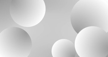 Duvar kağıdı web sayfası arkaplan pankartları için Kopyalama Alanı üzerindeki baloncuklu gümüş arkaplan