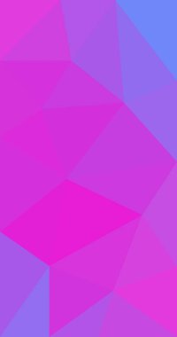 Soyut çokgen dikey arka plan Vektör illüstrasyonu Pembe mavi renkler