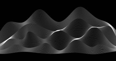 Beyaz Ufuk Coğrafyası Soyut dalga ögesi Arkaplan Vektörü illüstrasyonu