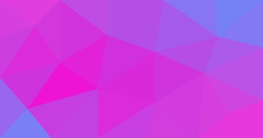 Düşük çokgen biçimli Geometrik arkaplan üçgenleri içeren soyut arkaplan