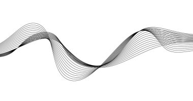 Tasarım için soyut dalga ögesi Analog frekans iz eşitleyici Bilim arkaplanı