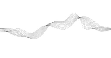 Bilim Konsepti için dinamik dalga ile soyut arkaplan dalgası