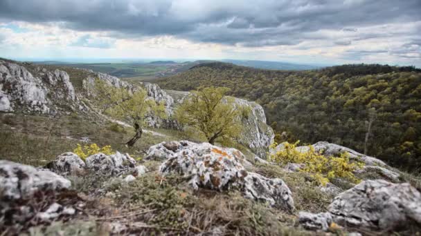 Timelapse with rocks — Stock Video