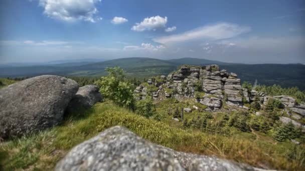 Piękna Przyroda Czech Piękny Krajobraz Czas Upływa — Wideo stockowe