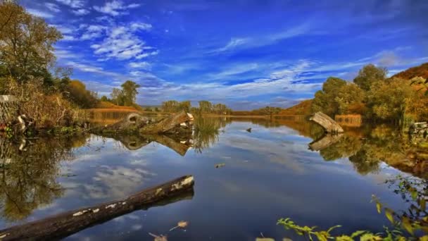 Hermoso Lapso Tiempo Del Paisaje República Checa — Vídeos de Stock