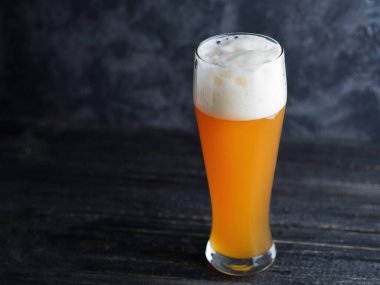 Craft beer is a sour ale with mango