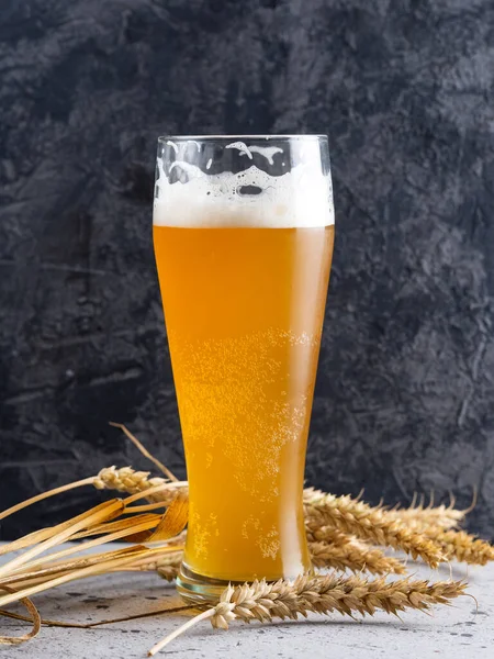 Sklenici Německého Pšeničného Piva — Stock fotografie