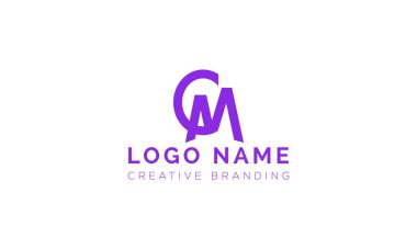 Minimalist CM Logo for Branding and Identity.