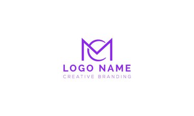 Minimalist CM Logo for Branding and Identity.