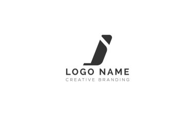 Minimalist J Logo for Branding and Identity.