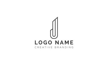Minimalist J Logo for Branding and Identity.