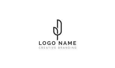 Minimalist J Logo for Branding and Identity.