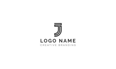 Minimalist J Logo for Branding and Identity.