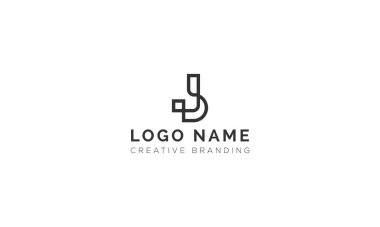 Minimalist J Logo for Branding and Identity.