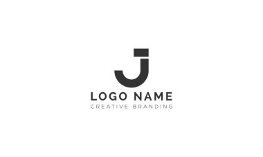 Minimalist J Logo for Branding and Identity.
