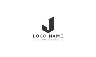 Minimalist J Logo for Branding and Identity.