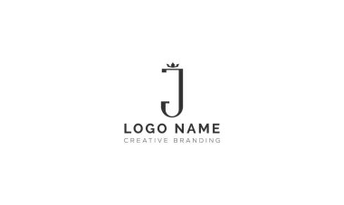 Minimalist J Logo for Branding and Identity.