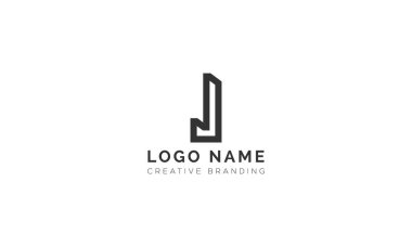Minimalist J Logo for Branding and Identity.