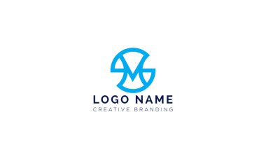 Minimalist SM Logo for Branding and Identity.