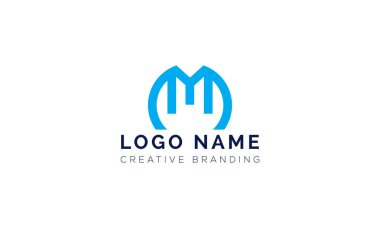Minimalist SM Logo for Branding and Identity.
