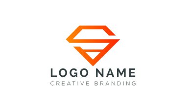 Minimalist SM Logo for Branding and Identity.
